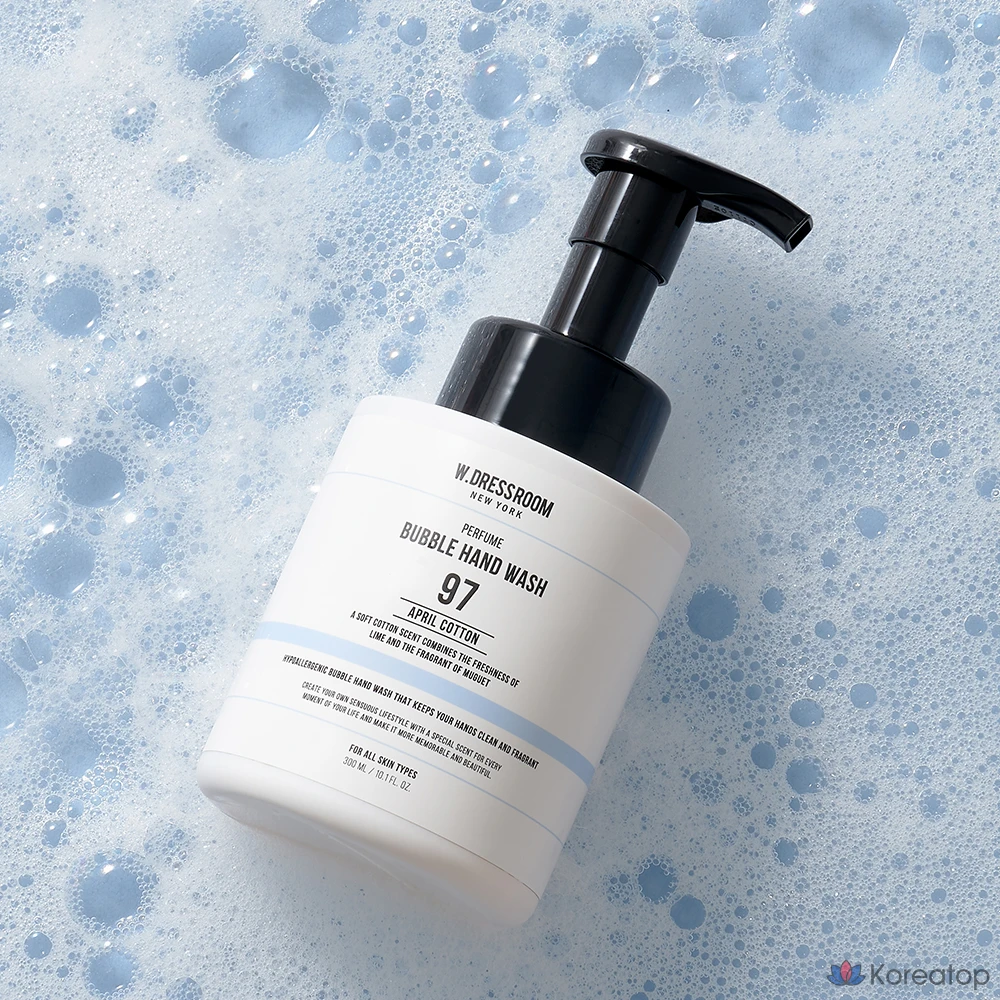 W.Dressroom Парфюмированное мыло для рук April Cotton, 300 мл, 1 шт.