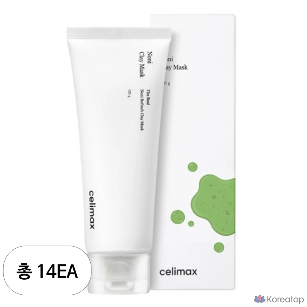 Глиняная маска Cellimax The Real Noni Refresh, 1 упаковка, 14 штук