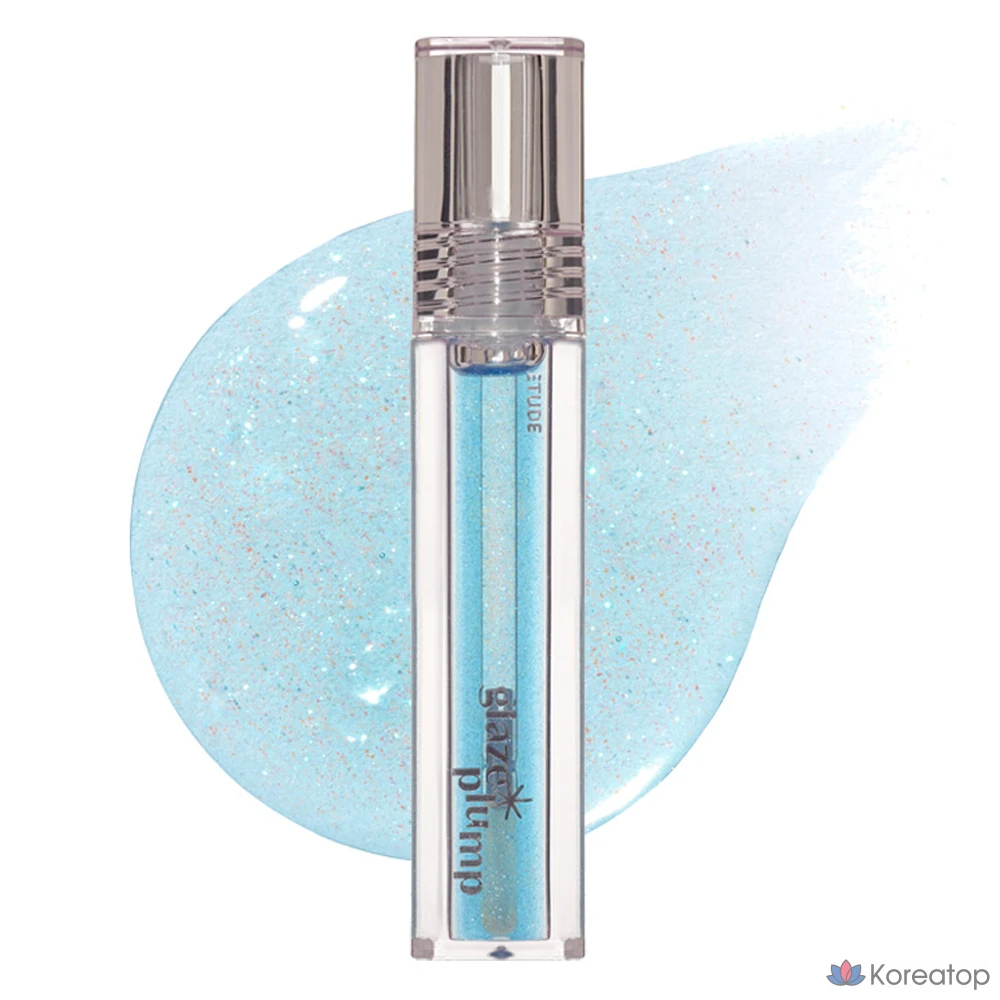 Блеск для губ Etude House Glaze Plump Gloss, оттенок 01 Sparkling Blue, 4 г, 1 шт.