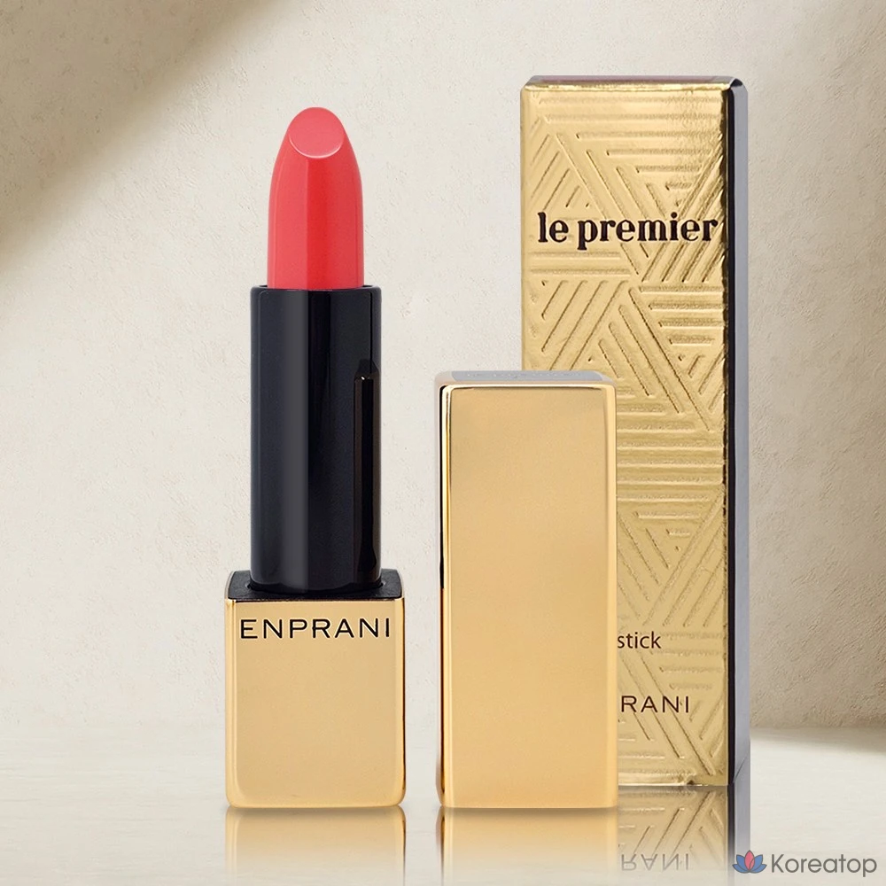 Губная помада Enprani Le Premium Lipstick, оттенок OR21 Orange Peony, 3.4 г, 1 шт., фото 5