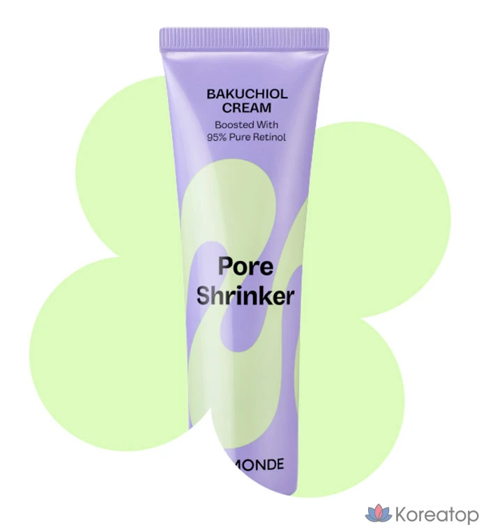 Набор из 2 ампул тоника Mamonde Pore Shrinker Bakuchiol Cream + Retinol, 60 мл, 1 шт.