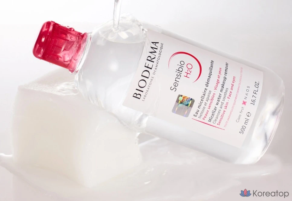 Набор очищающей воды Bioderma Sensibio H2O, 3 вида, 2 набора, фото 5