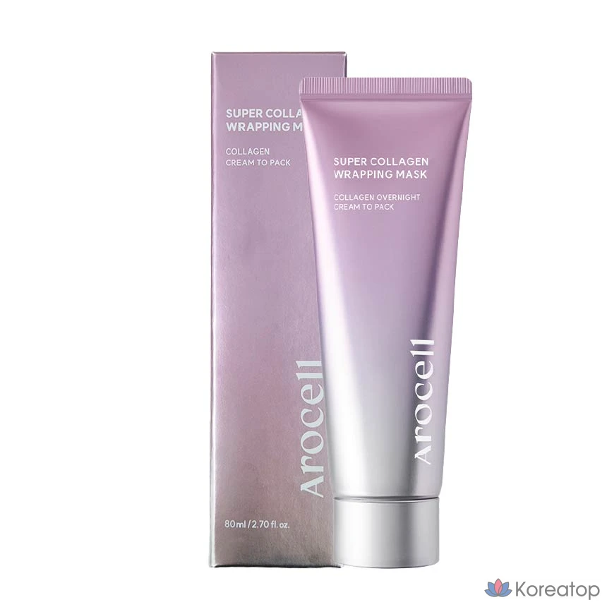 Обертывающая маска Arocell Super Collagen, 1 упаковка, 6 упаковок