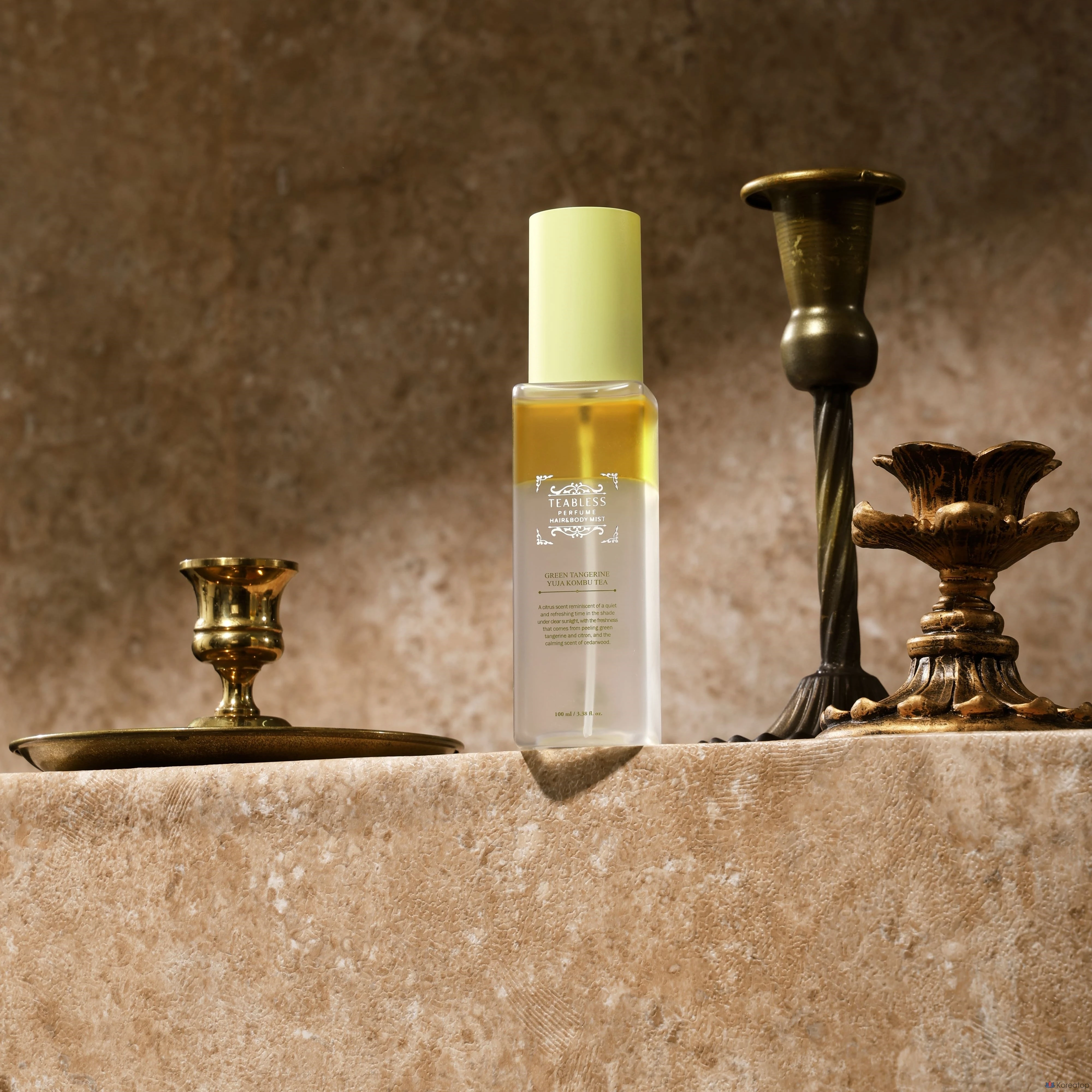 Парфюмированный спрей для волос и тела TEABLESS Combuti Green Tangerine Yuzu, 1 шт., 100 мл