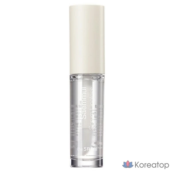 Блеск для губ The Saem Sammul Serum Lip Gloss 4.5g, WH01 Прозрачное покрытие 01, 1 шт.