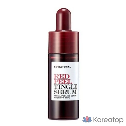 Сыворотка для лица So Natural Red Peel Tingle Serum, 11 мл, 1 шт.