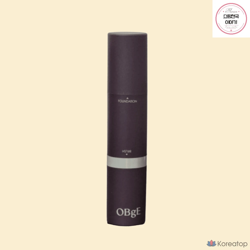 Тональный крем OBgE Natural Cover Foundation SPF50+ PA++++ 13 г, № 21, светло-бежевый, 1 шт.