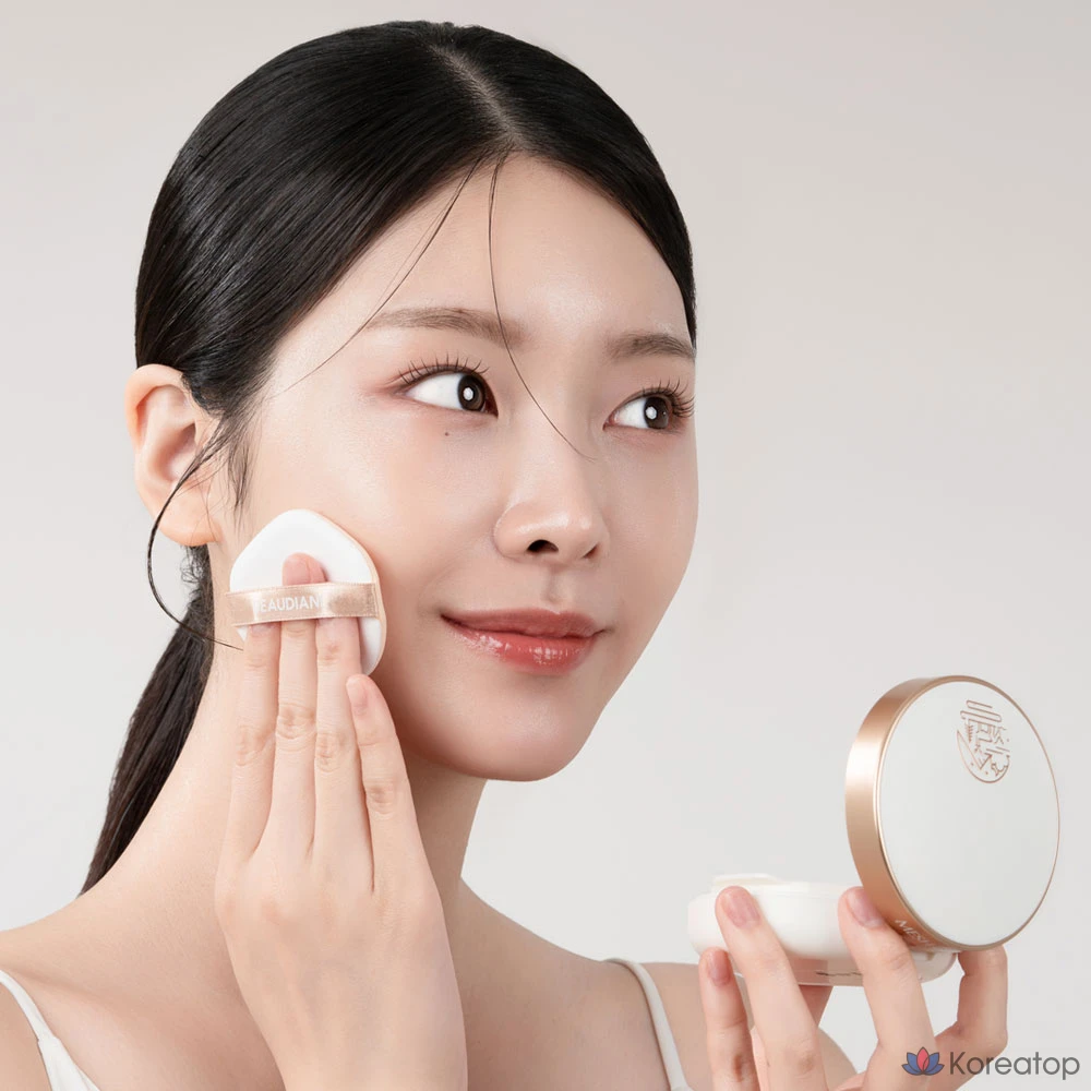 Сменный блок тонального крема Beaudiani Mesh Glow Up Cover Cushion Foundation, 12 г, № 2 Modern Cover Daily, 1 шт., фото 5