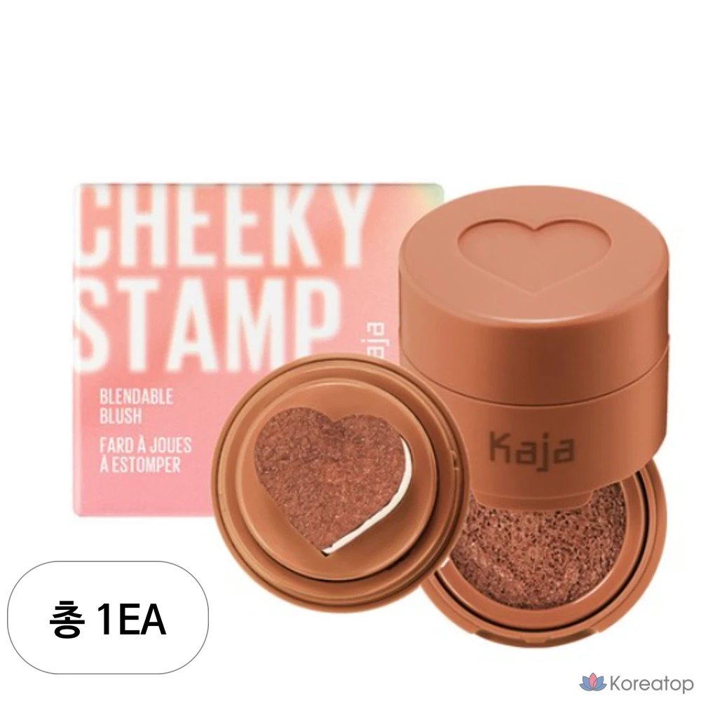 Румяна Kaja Stamp Blendable Blusher 5 г, оттенок 07 Spicy, 1 шт.