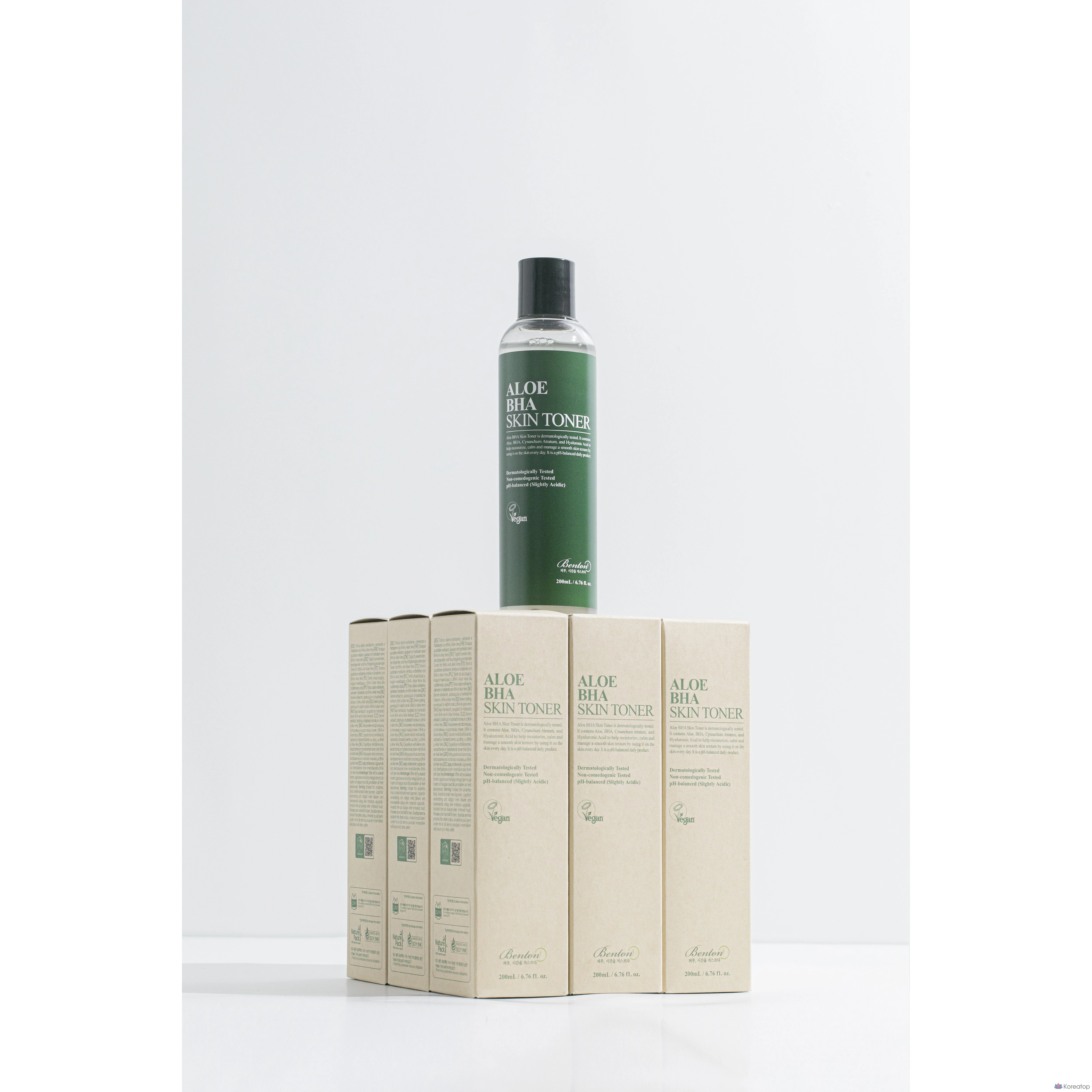 Тоник для лица Benton Aloe BHA, 200 мл, 1 шт.