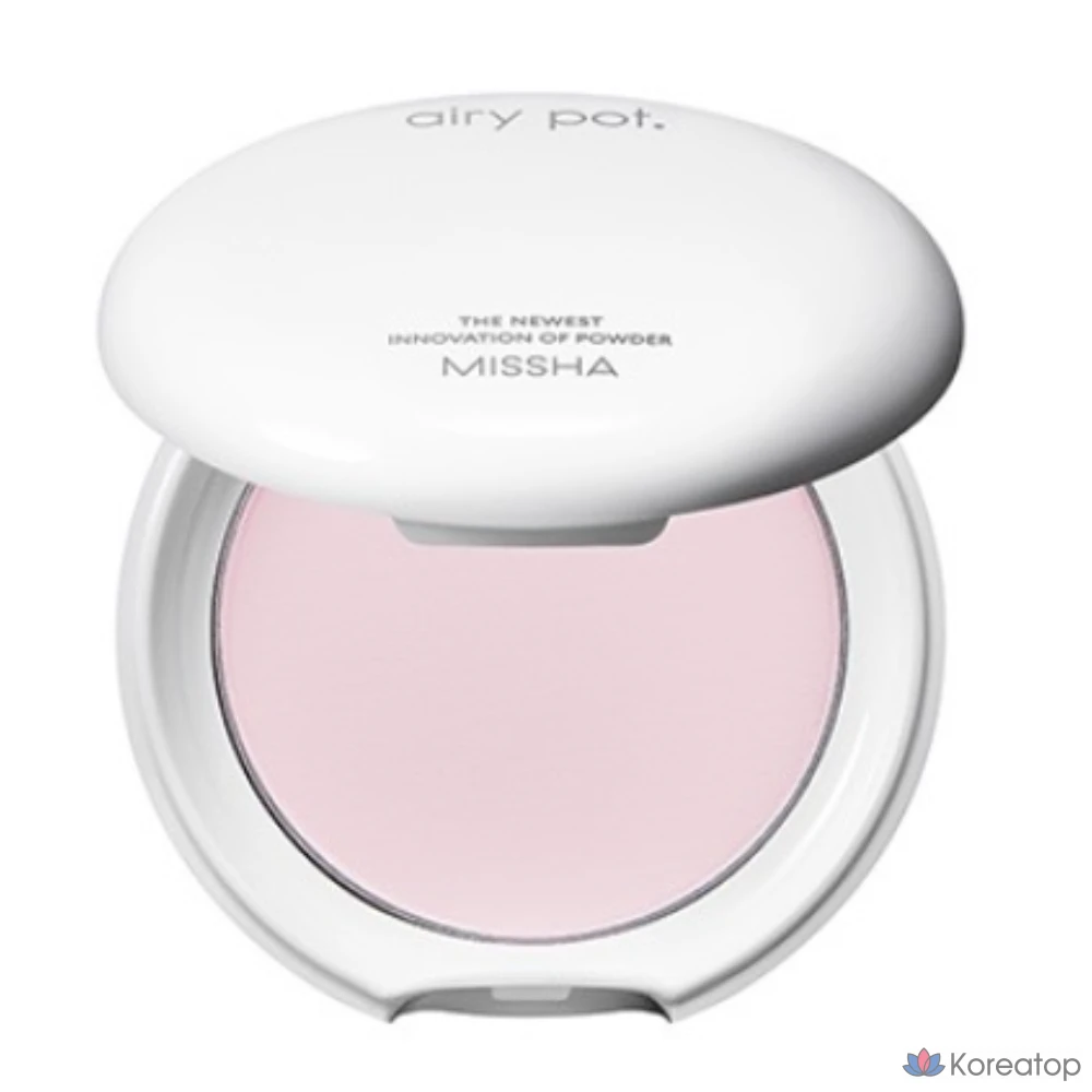 Missha Airy Pot Pact 5 г, розовый, 1 шт.