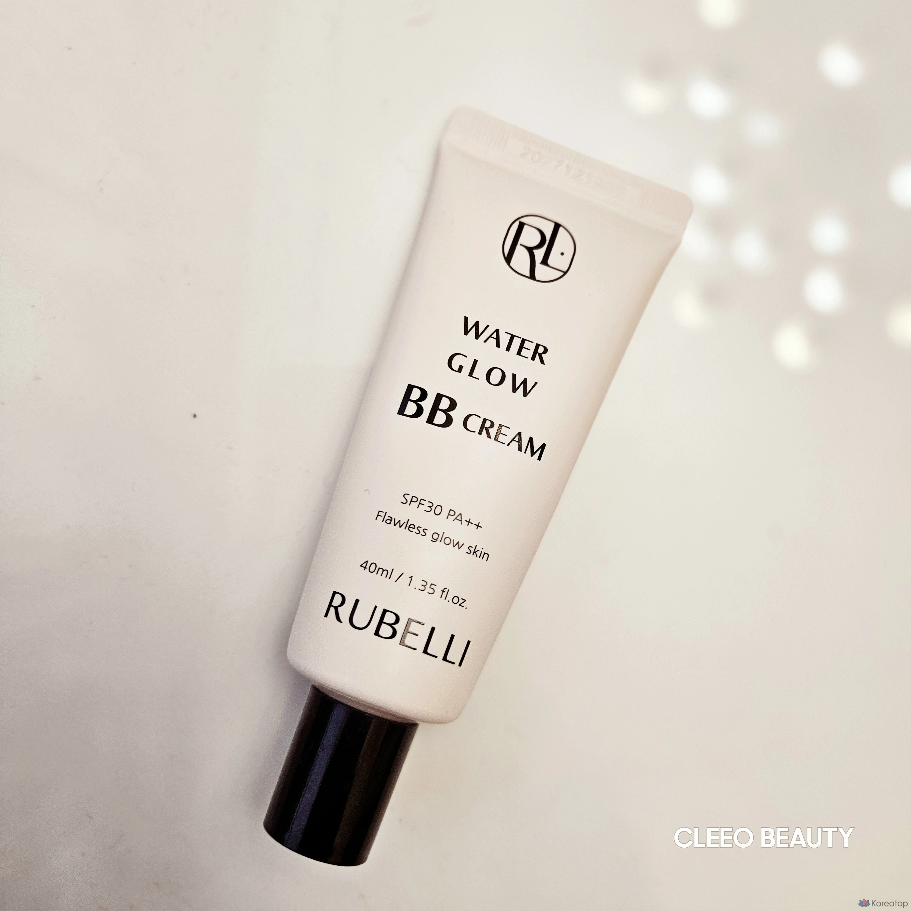 Rubelli BB-крем Water Glow, спонж Air Puff, № 21, 1 шт., 40 мл