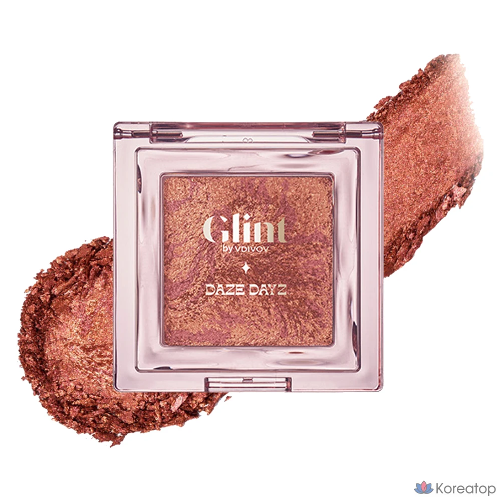 Хайлайтер Glint by VDIVOV 2,3 г, оттенок 09 Sunset Bronze, 1 шт.