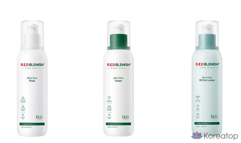 Dr.G Red Blemish for Men Oil Cut Lotion All-in-One, 150 мл, 1 шт.