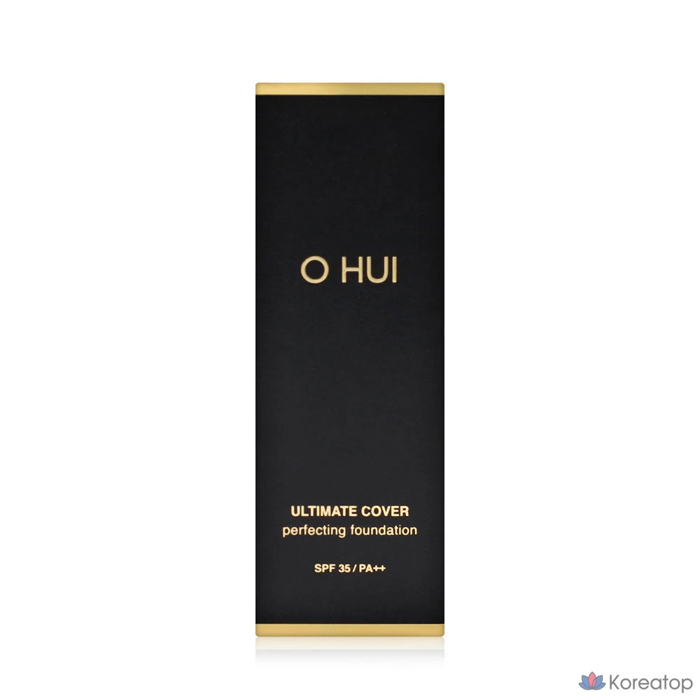 Увлажняющая тональная основа Ohui Foundation Ultimate Cover Perfecting Moisturizing Foundation Y01 Milk Beige, 30 мл, 1 шт., фото 3