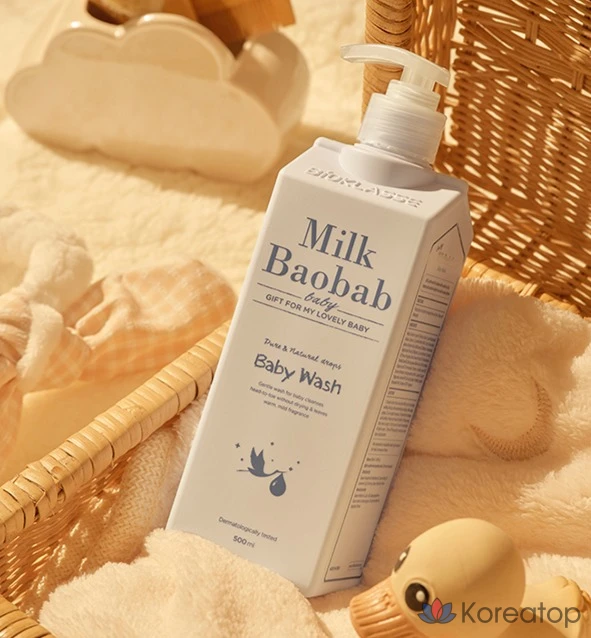 Детское универсальное средство для мытья Milk Baobab, 500 мл, 1 шт.
