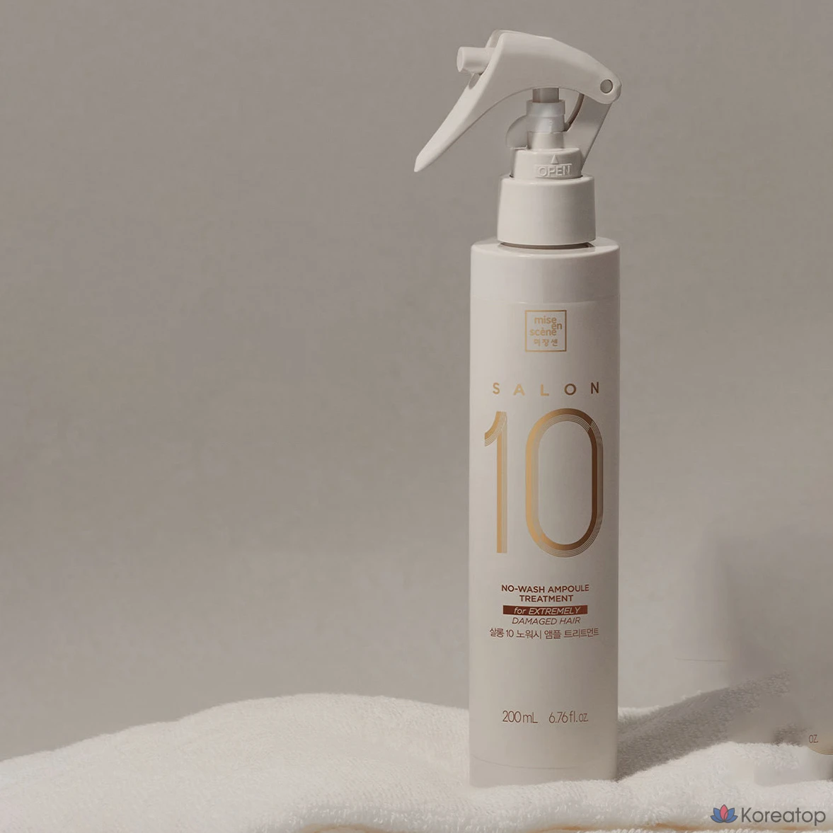 Mise en Scene Salon 10 — Средство для ухода за сильно поврежденными волосами без мытья, 200 мл, 1 шт.