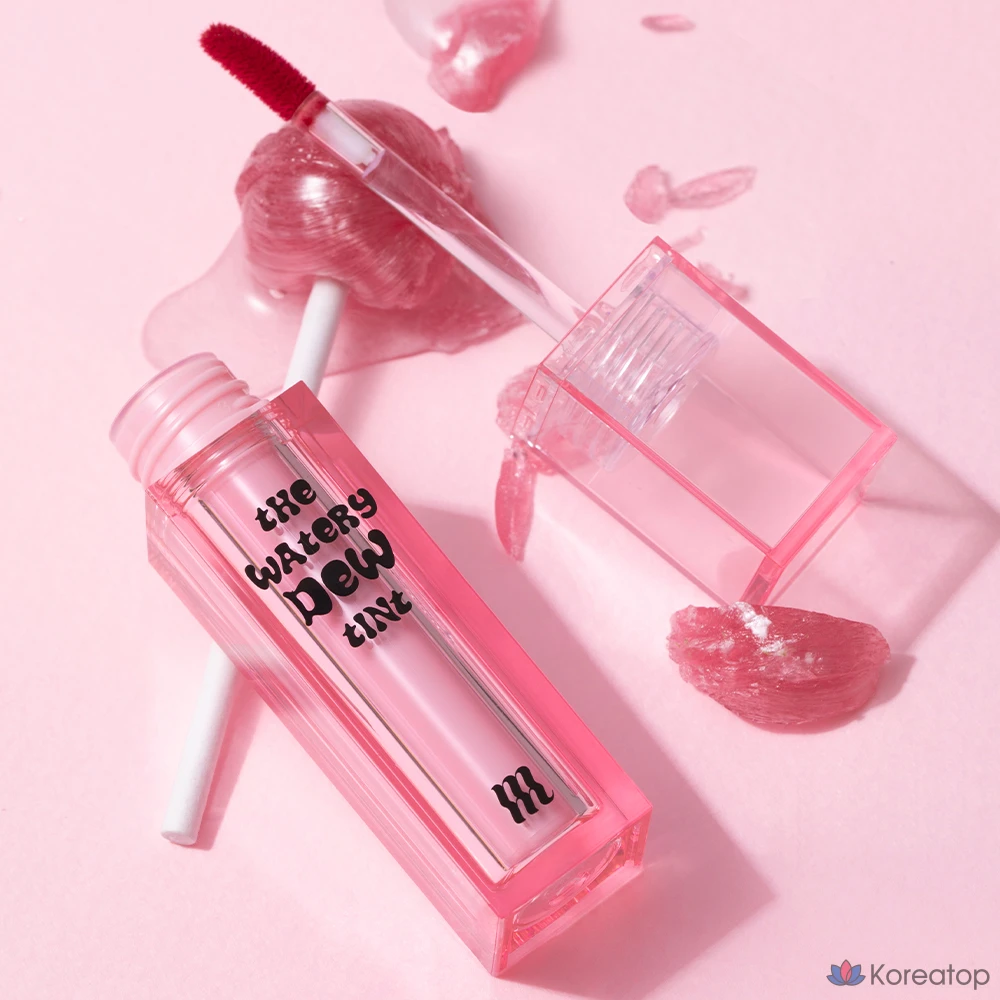 Тинт MERZY the Watery Dew Black & Pink Edition WD18, цвет «Балетный розовый», 4 г, 1 шт., фото 3