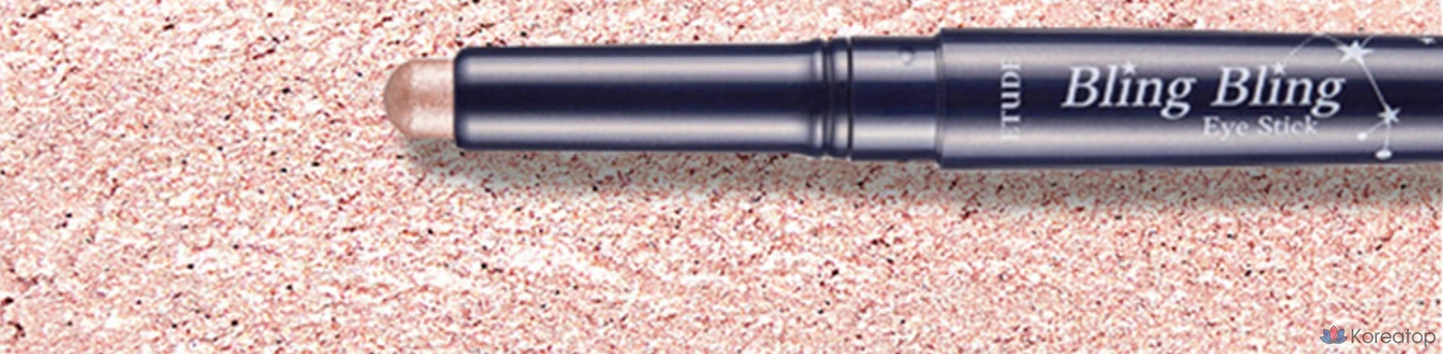 Etude House Bling Bling Eye Stick, № 15, оттенок «Абрикосовая лебедь», 1 шт., фото 2