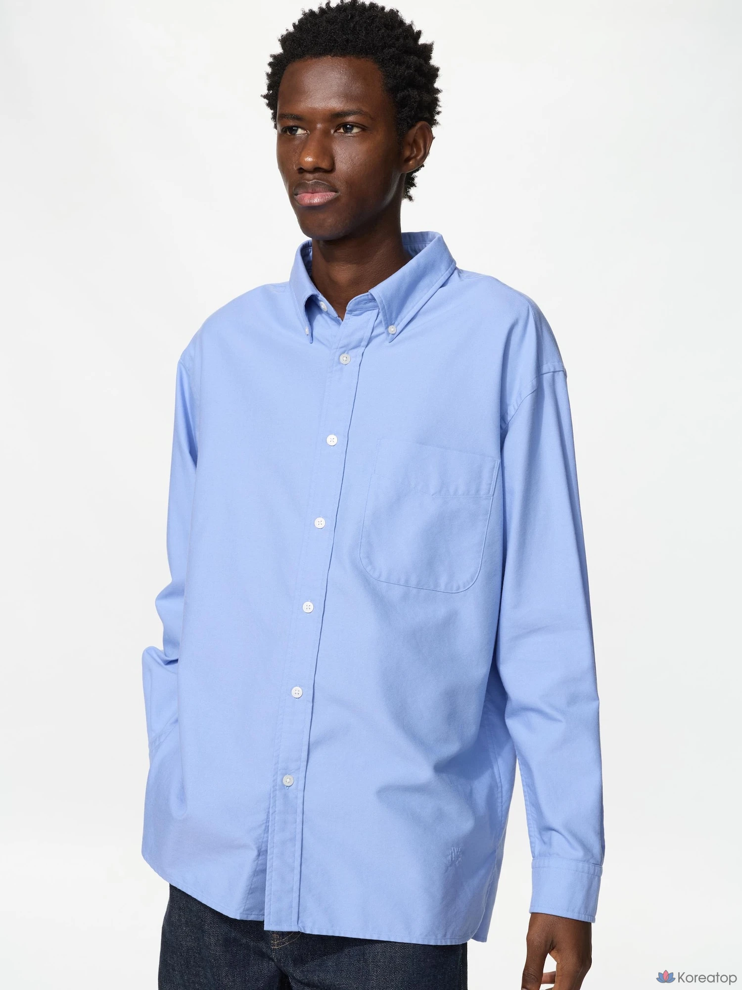 Рубашка Uniqlo Oxford Oversized