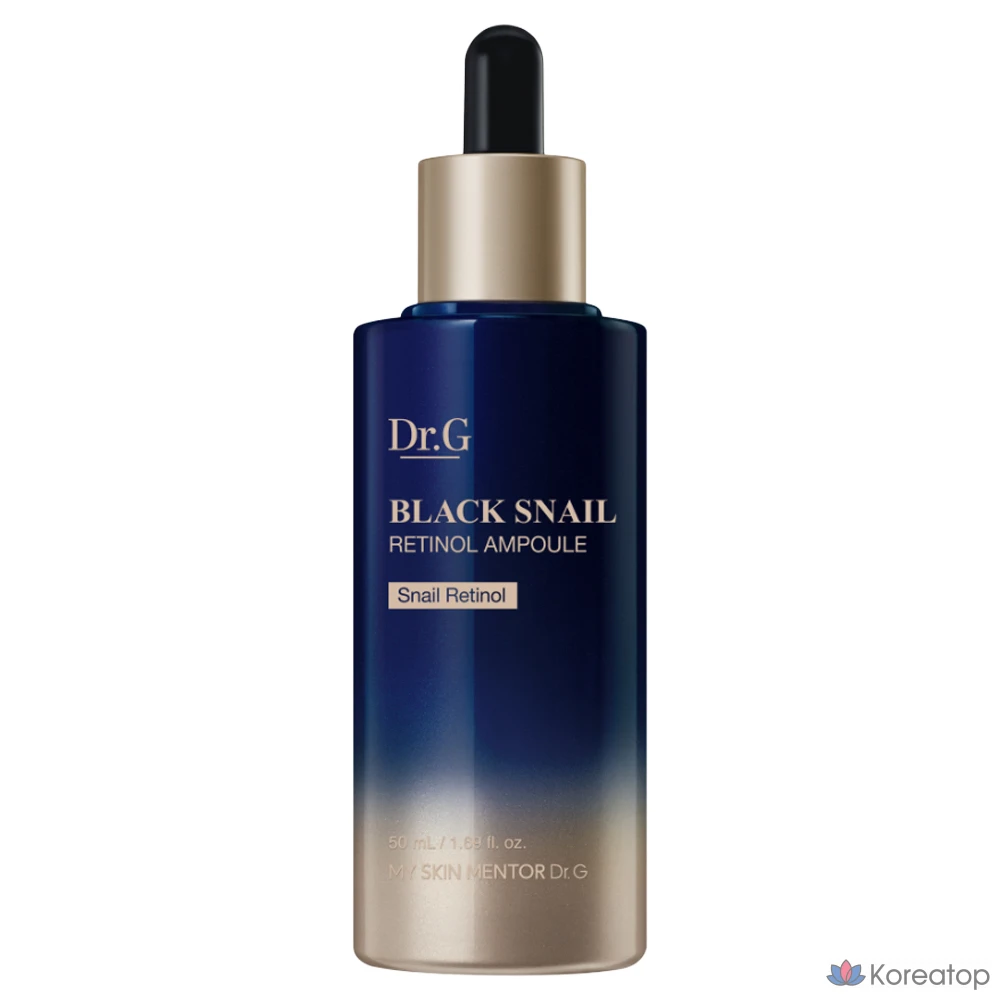 Ампула Dr.G Black Snail Retinol, 50 мл, 1 шт.