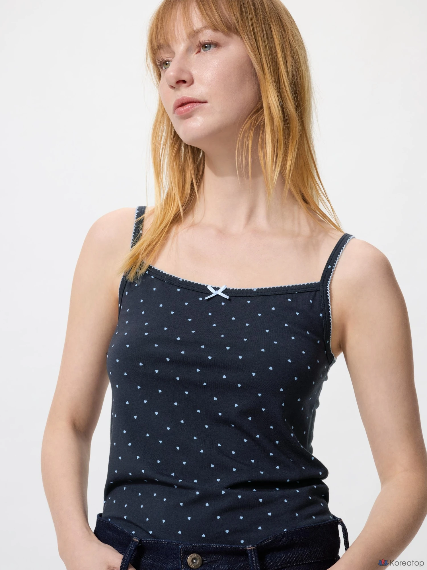Камисоль Uniqlo Soft Modal Camisole (Heart)