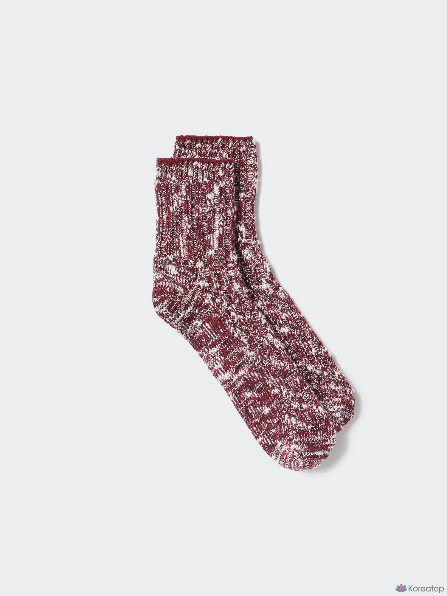 Носки Uniqlo Half Socks Color Slub Yarn