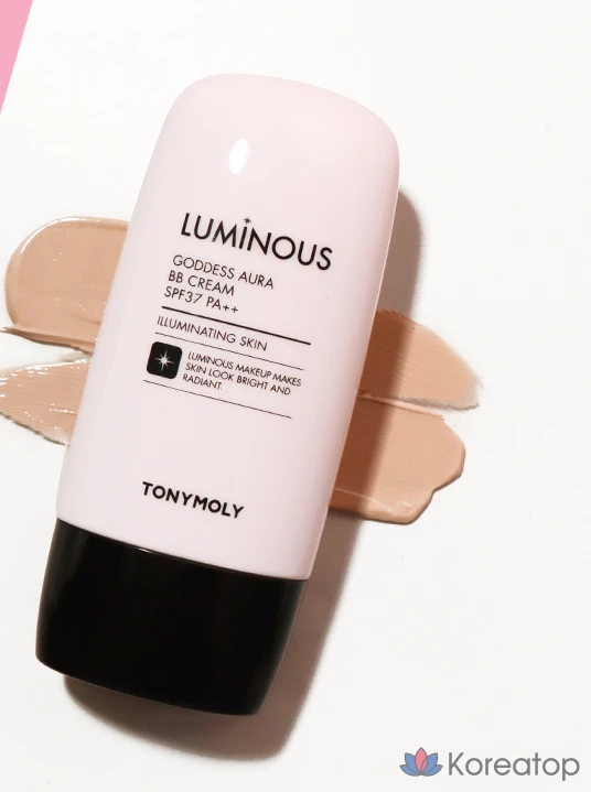 BB-крем Tony Moly Luminous Goddess Glow SPF37 PA++, № 2, оттенок Calm Beige, 45 г, 1 шт.