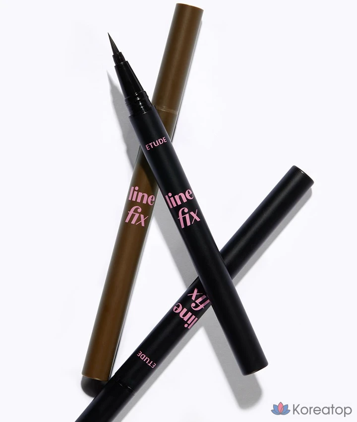 Подводка для глаз Etude House Line Fix Brush Liner, 0,5 г, коричневый, 1 шт., фото 5
