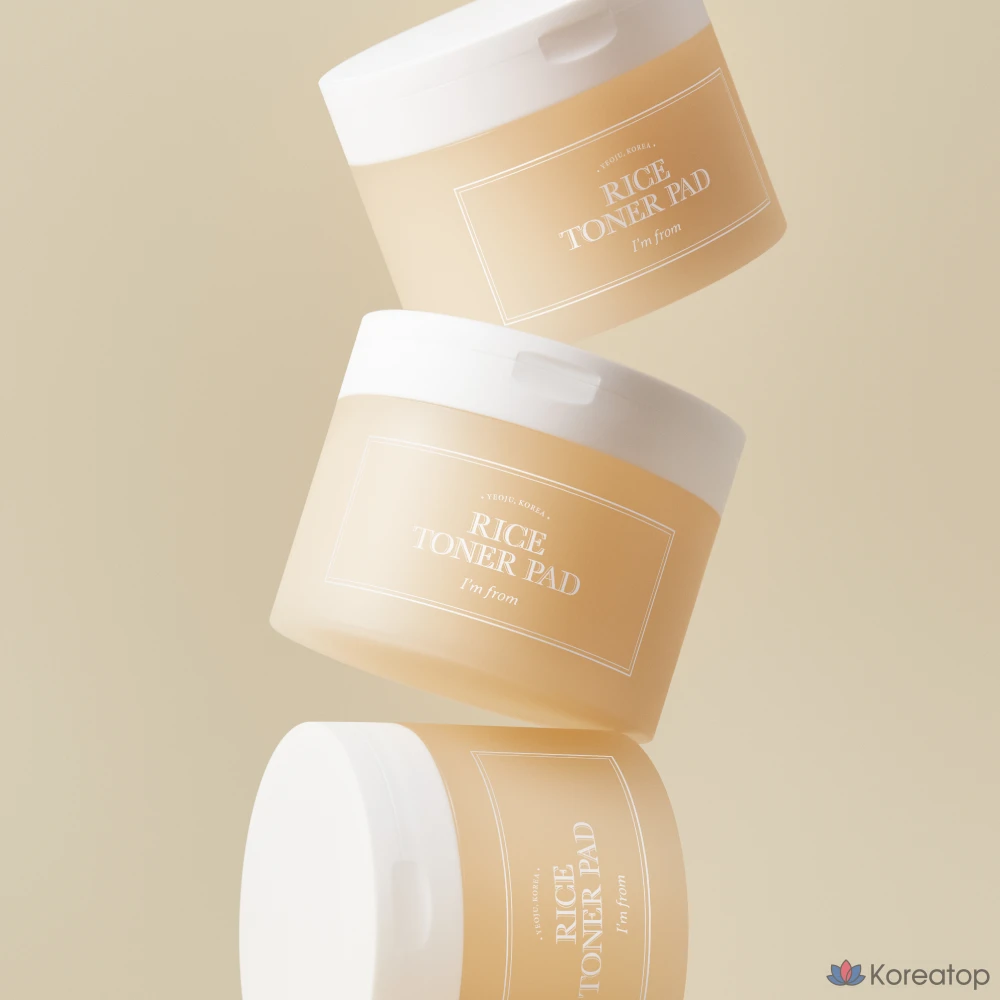 Тоник-подушечки I'm From Rice, 140 мл, 1 шт., 60 листов.