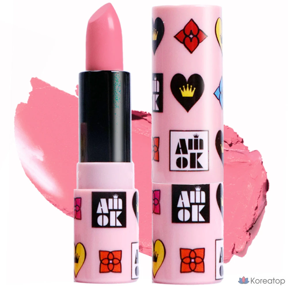 Помада YNM Kitalt Picnic, S124 Pure Berry, 4 г, 1 шт.