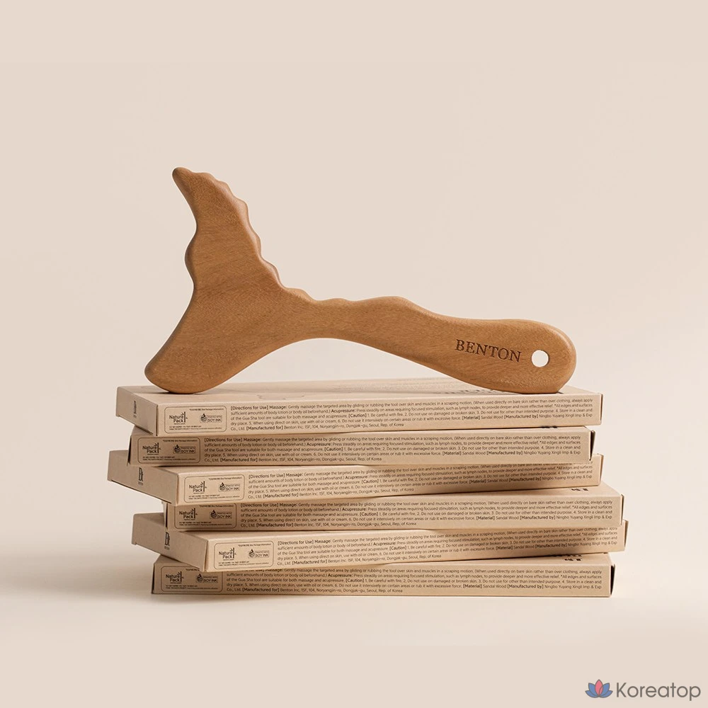 Массажер для тела Benton Body Guasha, деревянный, 1 шт.