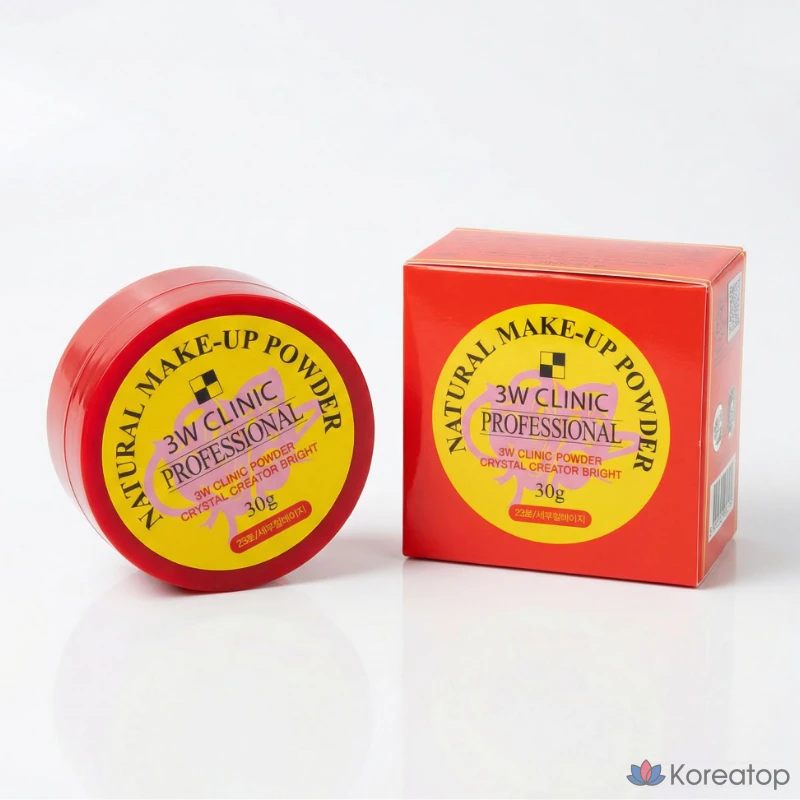 Рассыпчатая пудра 3W Clinic Natural Makeup, № 21 (светло-бежевый), 1 шт., фото 3