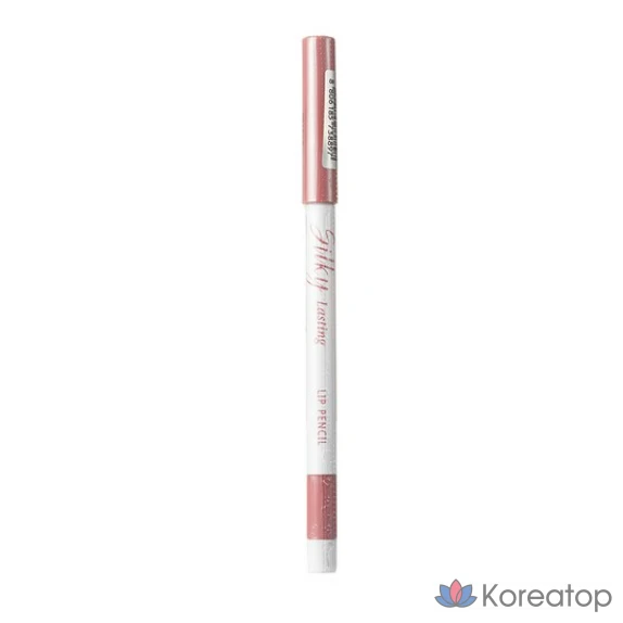 Карандаш для губ Missha Silky Lasting Lip Pencil 0,25 г, 3 оттенка Angel Cheeks, 1 шт.