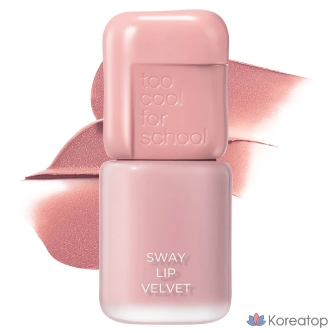Тинт для губ Too Cool For School Swae Velvet Lip Tint, оттенок 02 Nutty Pink, 1 шт.