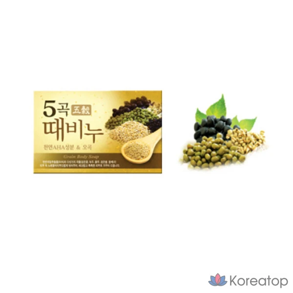 Мыло «Роза Шарона» из пяти злаков, 100 г, 1 упаковка.