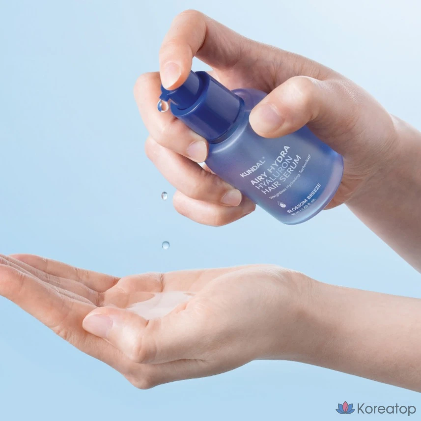 Kundal Hyaluronic Airy Hydra Сыворотка для волос, 50 мл, 1 шт.