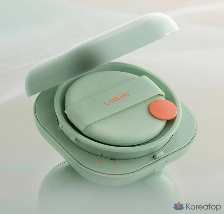 Сменный блок тонального крема Laneige Neo Matte Cushion Foundation, 15 г, 21N1 бежевый, 1 шт., фото 5