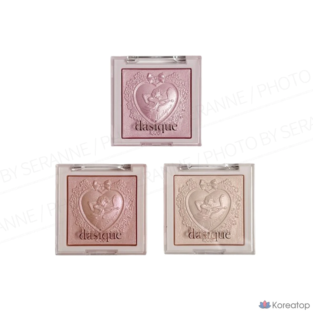 Набор из 3 хайлайтеров Dasique Luxe Glow: Dasique Luxe Glow Highlighter, 1 шт., оттенок 02 Pink Light