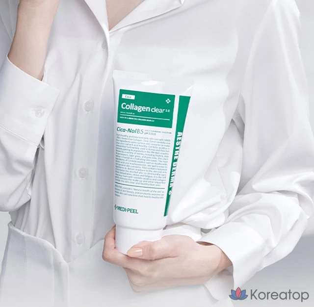 Гидрофильное масло Medi-Peel Green Cica Collagen Clear Gel Cleanser 2.0, 300 мл, 1 шт., фото 5