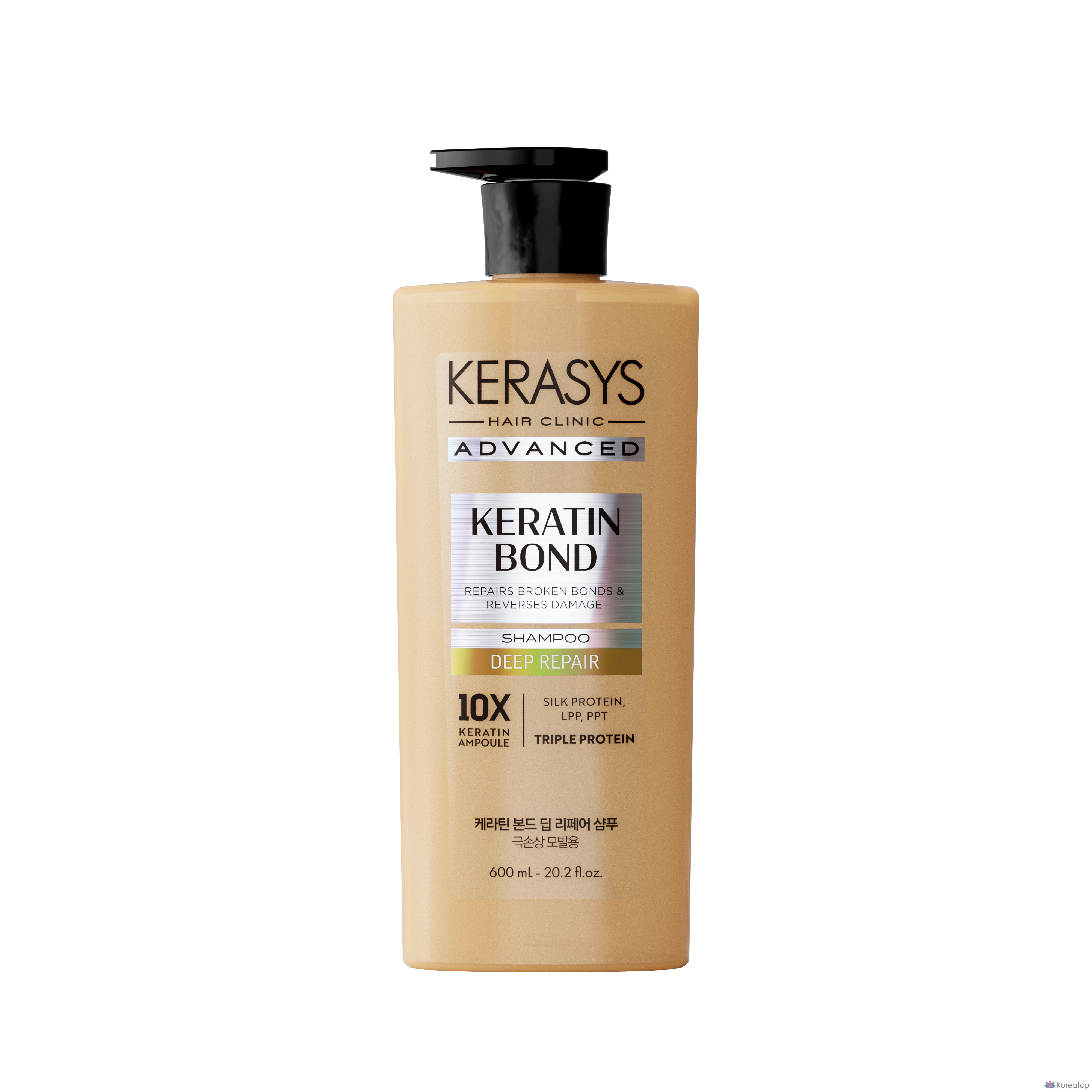 Шампунь KeraSys Advanced Keratin Bond Deep Repair, 600 мл, 1 шт.