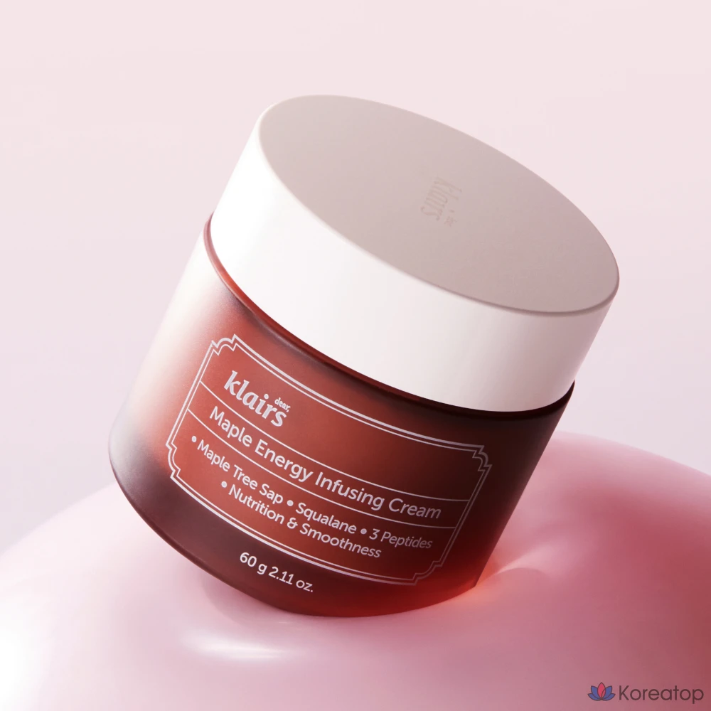 Крем для лица Dear, Klairs Maple Energy Infusing Cream, 60 г, 1 шт.