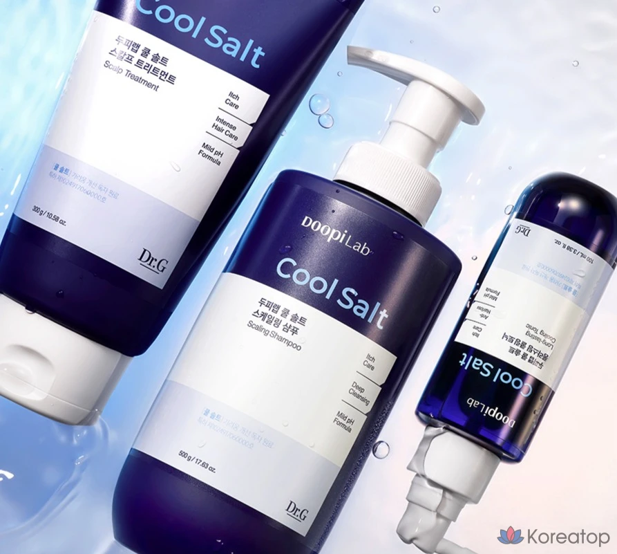 Охлаждающий солевой шампунь Dr.G Scalp Lab Cool Salt Scaling Shampoo, 500 г, 1 шт.