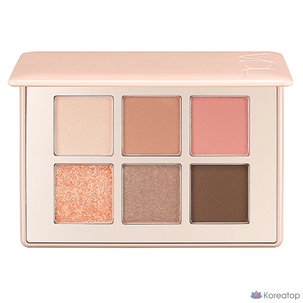 Палитра теней для век VDL Eyeshine Color Mode, оттенок 02 (сиренево-розовый), 1 шт.