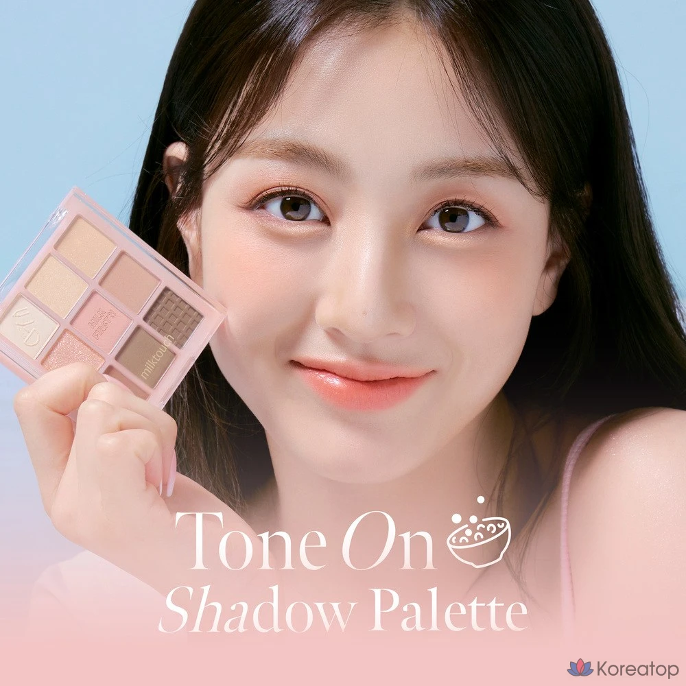 Палетка теней Milk Touch Tone-On, 1 шт., 02 One More Pink Spoon, фото 2