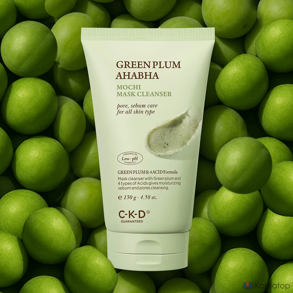CKD Chong Kun Dung Health Green Plum AHA Pack Soap Cleanser, 130 г, 1 шт.