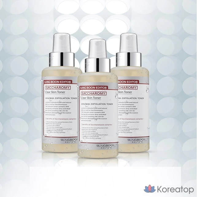 Тоник для лица Ingredient Editor Saccharomy Clear Skin, 1 шт., 160 мл