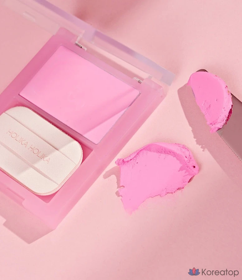 Holika Holika Тонированные молочные румяна 5 г, 04 Loveya, 1 шт., фото 3