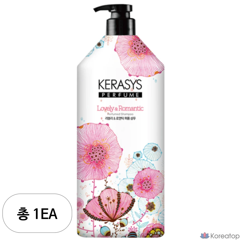 Парфюмированный шампунь KeraSys Lovely & Romantic, 1,5 л, 1 шт.
