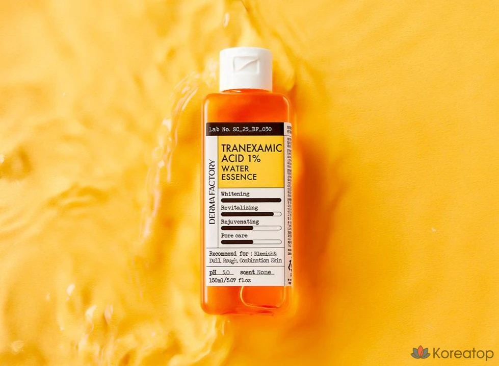 Эссенция на водной основе с транексаминовой кислотой 1% от Derma Factory, 150 мл, 1 шт.